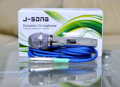 全新款 J-SONG J-568 (KTV營業用) 動圈式有線麥克風【含原廠麥克風線6米長】音圓 金嗓