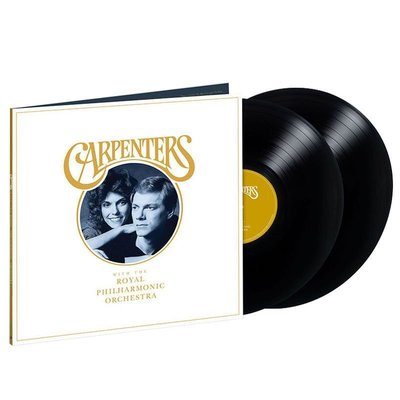 現貨卡朋特Carpenters昨日重現英文名曲精選雙碟留聲機LP黑膠唱片