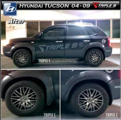 【酷熊】Triple S(TS)短彈簧 現代 Hyundai TUCSON 2.0 可搭配KYB Bilstein 避震器 總成