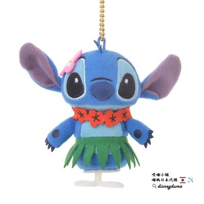 【噗嘟小舖】現貨 日本正版 史迪奇 玩偶吊飾 身體搖擺會動 發條玩具 娃娃 迪士尼 Stitch 星際寶貝 包包掛飾