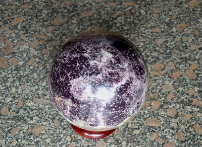 【明威水晶】紫晶球/產自南非的寶石原礦/非舒俱徠石/非紫龍晶/重:25kg/強化智慧人緣#2-讚好運