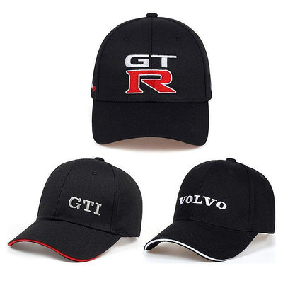 F1車隊日產GTR大眾GTI斯巴魯STI帽子遮陽棒球帽鴨舌越野機車賽車