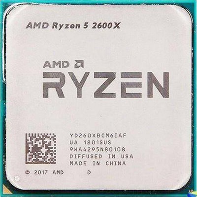 r5 2600X AMD Ryzen 5 2600X (盒裝有風扇)-1年保