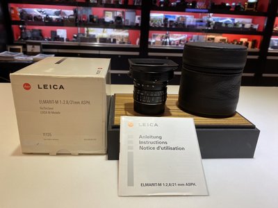 【日光徠卡相機台中】11135 LEICA ELMARIT M 21mm F2.8 ASPH 盒裝 二手 中古