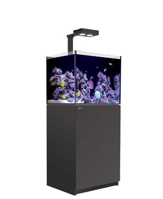 【魚店亂亂賣】Red Sea紅海REEFER 170海水超白玻璃底部過濾魚缸LED套缸(黑色)提問享折扣碼