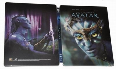【BD藍光3D】阿凡達 3D/2D + DVD：雙碟限量鐵盒版Avatar(繁中字幕) - 鐵達尼號詹姆斯克麥隆