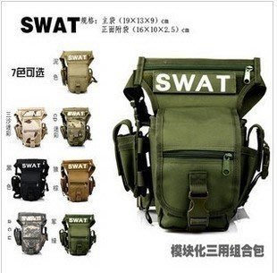 特價 SWAT多功能腰腿包 戰術腿包 戶外運動包 騎行腰包 防水包348元