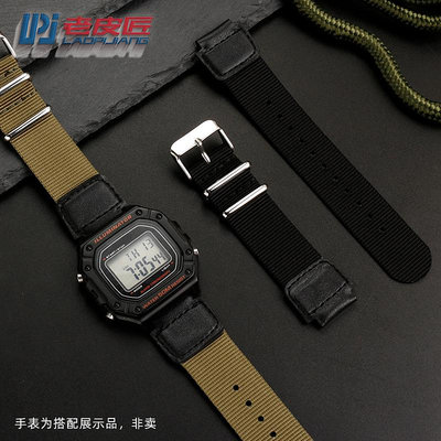 代用錶帶 手錶配件 適配卡西歐AE1200/1300 SGW300/400/500 AE1000 MRW200H F108錶帶