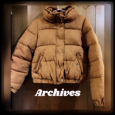 日本品牌 Archive 60%毛料超保暖 米其林短外套 深棕色