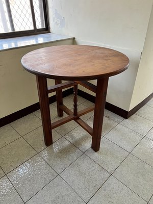 舊情綿綿~~古家具【檜木組合圓桌.整塊版】
