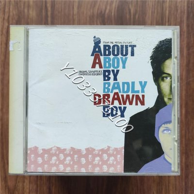 歐版拆封 一個男孩 電影原聲  About A Boy By Badly Drawn Boy 唱片 CD 歌曲【奇摩甄選】578