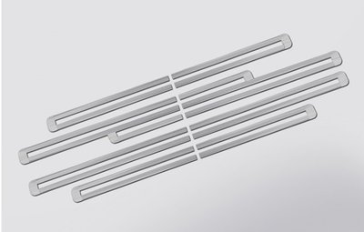 現貨熱銷-豐田 Previa 2.4 / 3.5 不鏽鋼 炫銀 滑軌飾條 防刮 耐磨 美觀 高質感 直貼上 A17