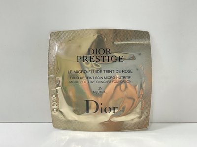 Dior( christian dior) 迪奧......精萃再生花蜜微導粉底1ml#1N#2N
