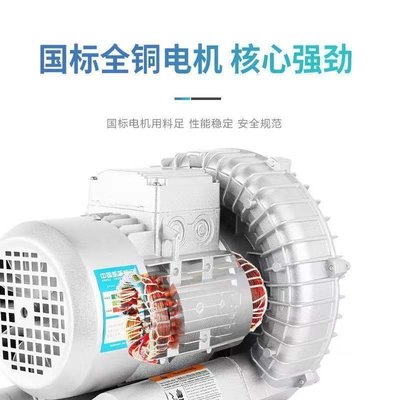 漩渦風機高壓旋渦式氣泵離心真空泵強力工業鼓風機曝氣增氧機氣泵特價