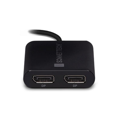 SONNET DISPLAYLINK 雷電口或USB轉雙DP顯示器擴展盒 適配器