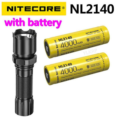 BEAR戶外聯盟Nitecore NL2140 21700 電池,內含可充電手電筒