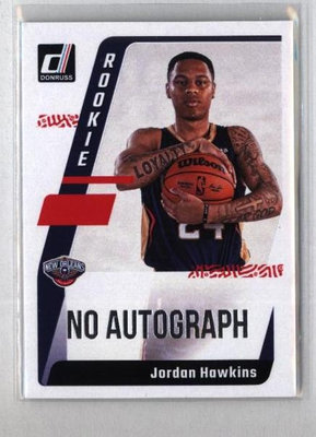 Jordan Hawkins 沒有 RC 簽名卡 2023-24 Donruss