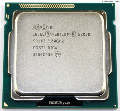【含稅】Intel Pentium Dual-Core G2030 3.0G 1155 雙核 庫存正式散片CPU 一年保