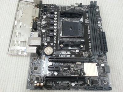 【 創憶電腦 】Asus 華碩 A68HM-E DDR3 FM2 腳位 主機板 附檔板 直購價 600元