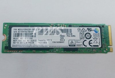☆【Samsung三星 PM951 128G 128GB NGFF PCIe3 M.2 SSD Nvme】☆通SM951