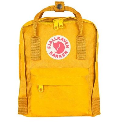 瑞典Fjallraven小狐狸北極狐Kanken Mini 23561-141溫暖黃 空肯包 小背包 兒童書包 手提包