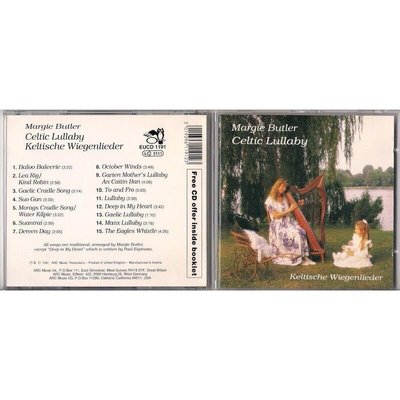 【絕版二手CD】Margie Butler：Celtic Lullaby / 凱爾特豎琴搖籃曲《早期歐版，無IFPI》