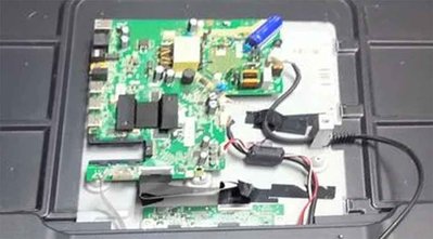 [維修] SAMPO 聲寶 EM-43JA21 LED 液晶電視 不過電/不開機 故障機板 維修服務