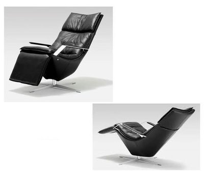 【米蘭諾家具】近原裝ROLF BENZ 設計款 經典休閒椅~完全符合人體工學超舒適單人躺椅~