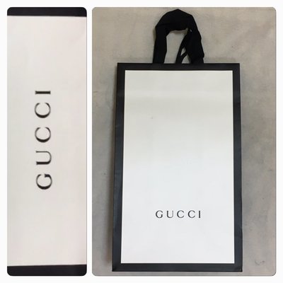 古馳 Gucci  精品正版原廠紙袋 鞋盒的紙袋 新款紙袋  ~原廠帶回 另售同款防塵袋 防塵套