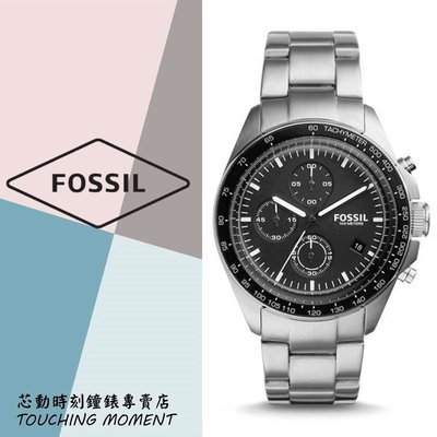 《聊聊享優惠》FOSSIL 經典時尚 三眼計時鋼錶 CH3026