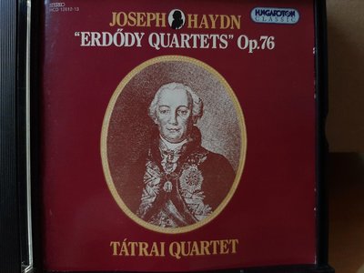 Tatrai Quartet,Haydn:String Quartets Op.76"Erdody",塔特萊四重奏團，演繹海頓-作品76"艾爾多迪"弦樂四重奏.