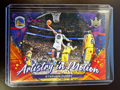 2023-24 PANINI COURT KINGS #4 STEPHEN CURRY ARTISTRY IN MOTION