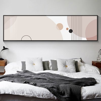 床頭裝飾畫臥室房間掛畫新款客廳沙發背景墻抽象藝術簡約壁畫掛件