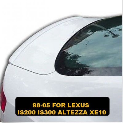 98-05 FOR LEXUS IS200 IS300 ALTEZZA XE10擾流M3中尾翼素材