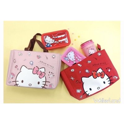 現貨Hello Kitty保溫保冷袋 Hello Kitty環保愛地球系列 紅色款