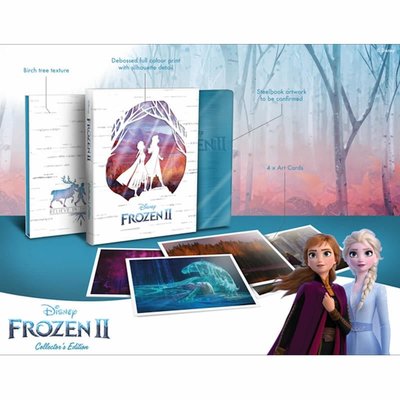 藍光BD 冰雪奇緣2 4K UHD+BD 全紙盒限量鐵盒版 Frozen 2