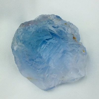 藍螢石原礦08–47.3公克。珍藏水晶