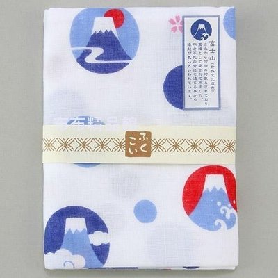 布布精品館，日本製 富士山 紗布巾 浴巾 吸水 快乾 泡湯