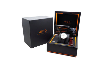 【台中青蘋果】MIDO Baroncelli 永恆系列 優雅真鑽機械腕錶 M0392071610600 #83348