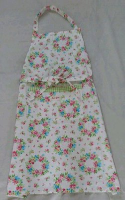 greengate apron martha white圍裙