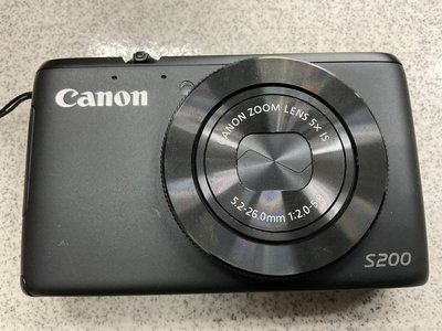 保固一年][ 高雄明豐] CANON S200 數位相機 功能正常 便宜賣 S120 S100 s110 [B2401]