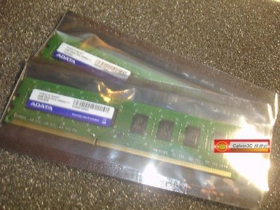 威剛 ADATA DDR3 1333 4G DDRIII PC3-10600 雙面16顆粒 桌上型專用 終身保固
