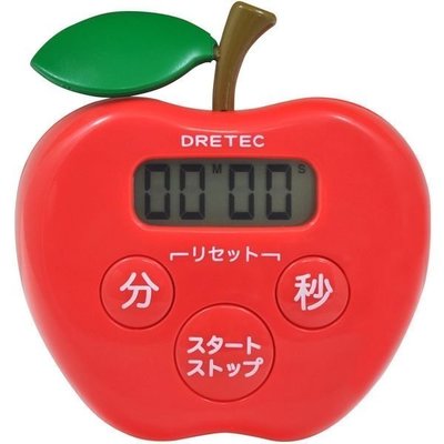 一鑫餐具【日本DRETEC多利科 蘋果計時器 T-505 RD】電子計時器非TANITA