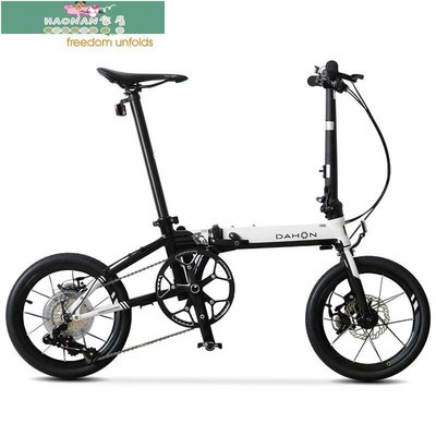 【熱賣精選】dahon大行K3plus16寸迷你超輕變速碟剎折疊自行車成人男女式單車