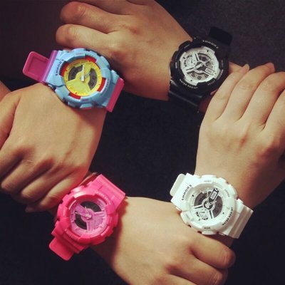 指針+電子錶 運動手錶 電子錶 手錶 冷光 三眼錶 運動錶 學生錶 送禮 男朋友 禮物 禮品 情人節
