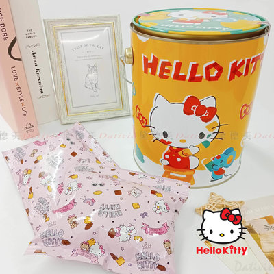 海苔玉米瘋脆燒禮桶 140g-Hello kitty 三麗鷗 Sanrio 正版授權
