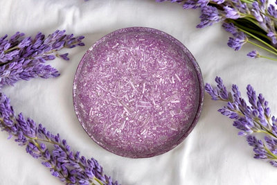 匠然工房-紫色薰衣草洗髮餅 (Purple Lavender Shampoo Bar)