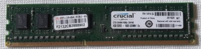 Crucial美光DDR3 1600 4G (高雄市)