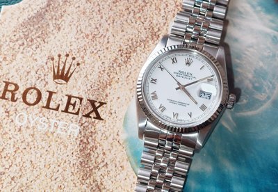 ROLEX 勞力士 16014 小羅馬字 膠質玻璃 狀態非常好 未翻整錶帶 原面原針 盒單吊牌配件齊全 收藏級品項