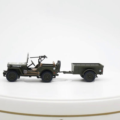Ixo 1:43 Willys Jeep威利斯吉普美國軍車合金汽車模型金屬玩具車